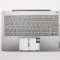 Carcasa superioara cu tastatura palmrest Laptop, Lenovo, ThinkBook 13s-IWL Type 20R9, 5CB0U43206, iluminata, layout US