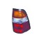 Stop spate lampa Isuzu Pickup, 1997-12.1997; Opel Campo, 1997-12.2001, spate, Dreapta, P21/5W+P21W; semnalizare portocalie; cu cablaje, DEPO