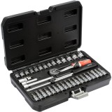 Yato YT-14471 - Set capete chei tubulare 3.5-14 mm patrat 1/4 inch 38 bucati