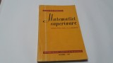 MATEMATICI SUPERIOARE PENTRU CLASA A XI A UMANISTICA D V IONESCU RF15/2