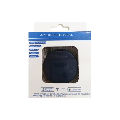 Dispozitiv Bluetooth Impotriva Pierderii, Flippy, Albastru Inchis, Cutie, Baterie si Manual de Utilizare Incluse foto
