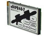 LCD Grafic 240x128 FSTN 113x70mm Negru