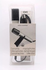 Microfon vechi vintage AKG D4/7 Dynamic Microphone DIN3