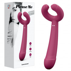 Vibrator multifuncțional 16 vibrații, 3 nivele de intensitate Please Me