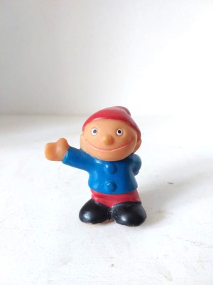 Pitic Aradeanca anii 1980, stare foarte buna, 7 cm, cauciuc foto