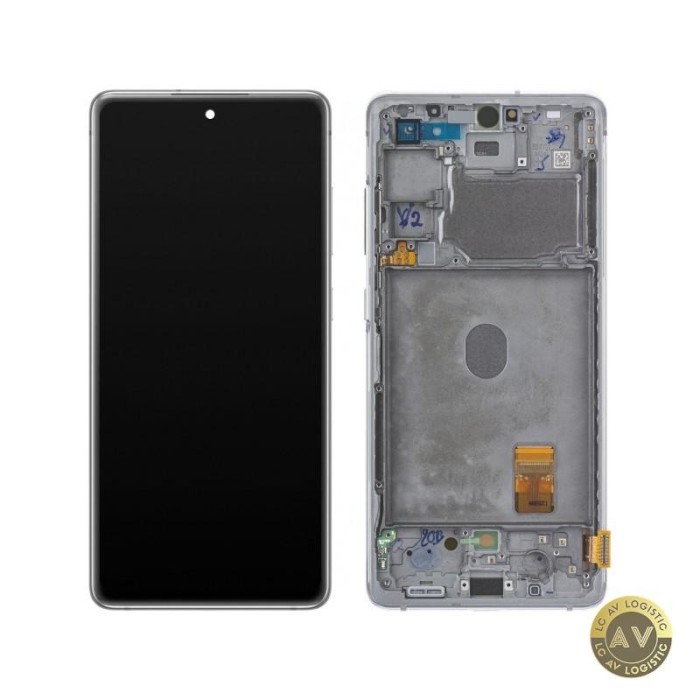 Display cu Touchscreen Samsung Galaxy S20 FE 5G G781 cu Rama Alb Service Pack GH82-24214B