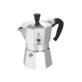 Espressor Bialetti Moka Express, 4 cesti, aluminiu, cafea macinata, aragaz/electric, valva presiune