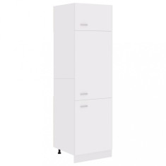 Dulap pentru frigider, alb, 60 x 57 x 207 cm, PAL