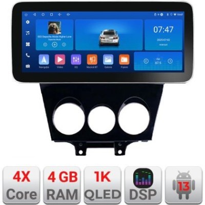 Navigatie Mazda RX8 2003-2008 Edotec 4+64 12.3 inch Incell 1K android Wifi 5Ghz gps internet CarStore Technology foto