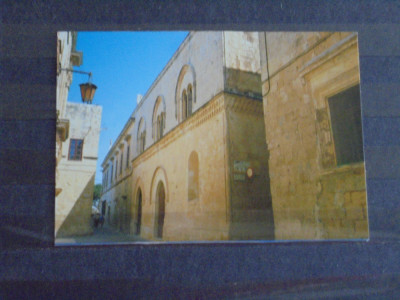 MALTA - MDINA - PALATUL FALZON, CLADIRE MEDIEVALA , ACUM MUZEU DE PICTURI, foto