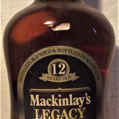 RARE WHISKY LEGACY MACKINLAY'S - 12YO, CL 75 GR, 40, ANI 60/70 IMP. MOGGIA ITALY