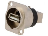 Adaptor USB A la USB B FT USB 2.0 Metalic