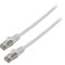 Cabluri patch F/UTP 5e litat CCA PVC gri 5m 26AWG