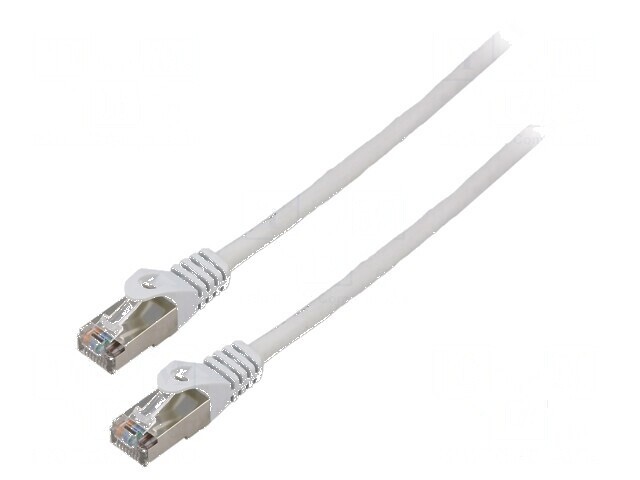 Cabluri patch F/UTP 5e litat CCA PVC gri 5m 26AWG