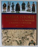MAREA ISTORIE ILUSTRATA A ROMANIEI SI A REPUBLICII MOLDOVA , IN 10 VOLUME , VOLUMUL 5 , 2018 , defect coperta fata