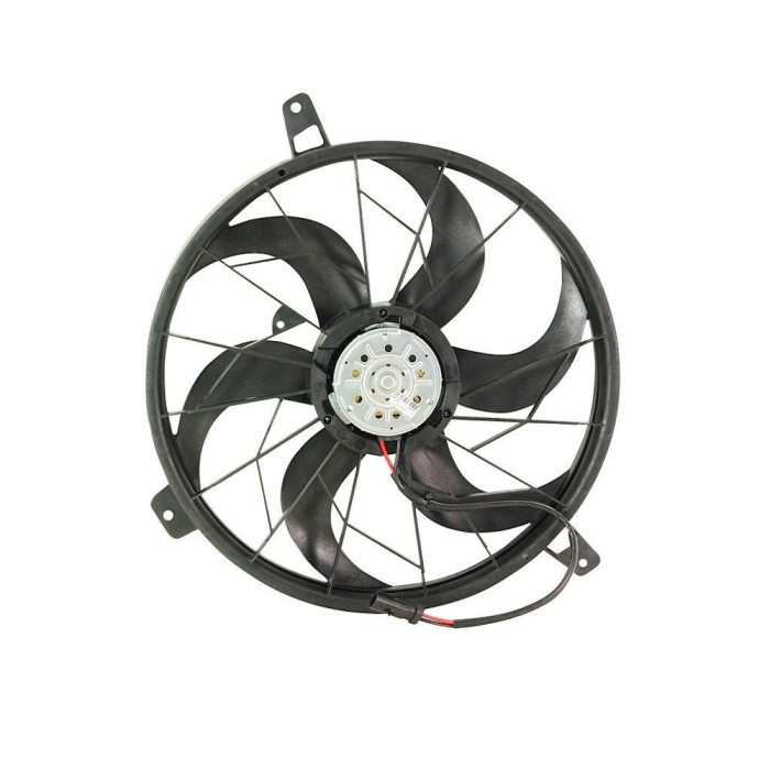 GMV radiator electroventilator Chrysler Pt Cruiser, 2000-2010 ( 2,4 ; 2,4t), Jeep Grand Cherokee, 1999-2005 ( 4,0 I / 4,7 I V8 Cu Ac), Benzina, 190W/