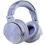 Casca OneOdio Pro10-Light-Blue cu fir detasabil, tip over ear, utilizare profesionala, DJ, conectare prin Jack 3.5 mm | Jack 6.35 mm, difuzor 50 mm, i