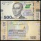 UCRAINA 500 HRIVNE 2021 UNC [1] P-127c , Semn Kyrylo V. SHEVCHENKO