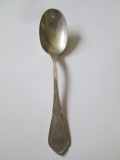 4) Lingurita din argint cu marcaj 800 circa 1920,lungime=101 mm,greutate=8,51 grame