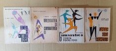 4 vol. colectia &bdquo;Sport si Sanatate&rdquo; (Femeia si cultura fizica, Obezitatea si combaterea ei, Gimnastica zilnica pentru femei, Sanatate forta frumusete)