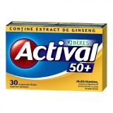 Cumpara ieftin Actival 50+, 30 comprimate, Beres Pharmaceuticals