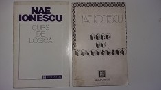 Nae Ionescu - Curs de Logica + Curs de Metafizica (Ed. Humanitas) istoria logicii logicei filosofie filozofie Dreapta romaneasca opere trairism