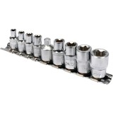 Yato YT-0520 - Set capete chei tubulare 5-16 mm patrat 1/4 inch si 3/8 inch 9 bucati