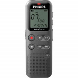 Reportofon Philips DVT1120, 8GB intern, USB 1.1, Jack 3.5mm (Negru)