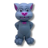 Talking Tom Baby - Jucarie Interactiva, Inregistreaza si Reda Vocea, 30cm, Sunete Amuzante