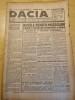 Ziar Dacia, 21 Septembrie 1943, Discurs Mussolini, Timisoara, Stare Buna, 8 Pagini