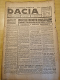 Dacia 21 septembrie 1943-mussolini a vorbit la radio italienilor,timisoara