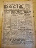 Dacia 21 septembrie 1943-mussolini a vorbit la radio italienilor,timisoara