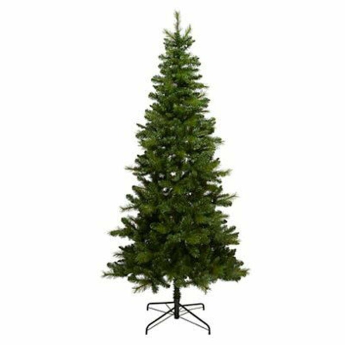 Brad artificial verde, aspect natural, 183 cm, PET si PVC
