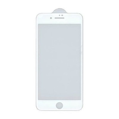 Folie sticla apple iphone 7 plus 4d/5d alb foto