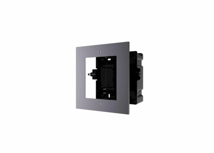 Panou frontal pentru un modul videointerfon modular Hikvision DS-KD-ACF1; montare
