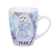 Cana pentru copii, Frozen, Anna si Elsa, portelan, 350 ml