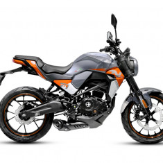 Motocicleta Barton Naked 125cc, culoare nergru/portocaliu Cod Produs: MX_NEW MXNAKED125ORANGE