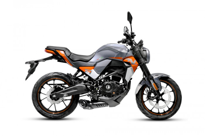 Motocicleta Barton Naked 125cc, culoare nergru/portocaliu Cod Produs: MX_NEW MXNAKED125ORANGE