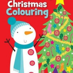 Christmas Colouring Snowman | Carly Blake