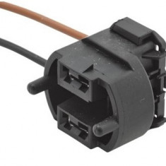 Stecher HELLA 8KB 193 607-001, pentru lampi H7, halogen, cabluri maro/negru