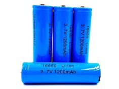 Acumulator 3.7V Lithium 18650 1200mAh foto