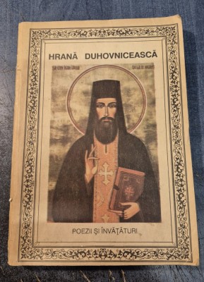 Hrana Duhovniceasca Ioan Iacob foto