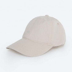 Wood Wood șapcă de baseball din bumbac Low profile twill cap culoarea bej, uni 12110804.7083-OFFWHITE