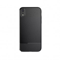 Husa telefon pentru Iphone XR din silicon, flexibila Negru
