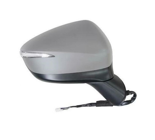 Oglinda usa exterioara Mazda Cx-5 (Ke), 2015-08.2017, partea Dreapta, reglare electrica; grunduit; incalzit; sticla convexa; geam cromat; rabatabil;