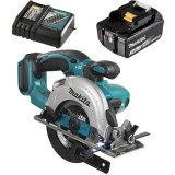Makita DSS501Z - Fierastrau circular 136x20 mm + Acumulator Li-Ion 18 V 3 Ah + Incarcator