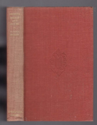Stories, essays and poems Aldous Huxley 1942 foto