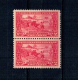 SUA 1925 - Bătălia Lexington-Concord, 2c, pereche neuzata