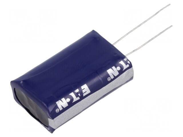 Supercondensator THT 5F 5V 5.3mm 120m&Omega; 25uA