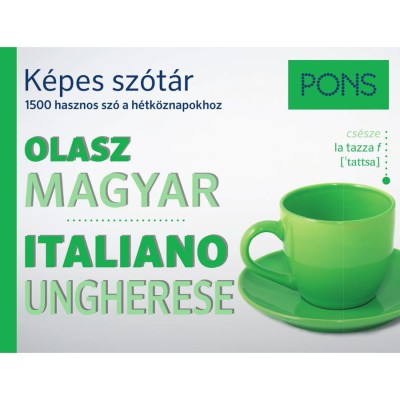 PONS K&amp;eacute;pes sz&amp;oacute;t&amp;aacute;r Olasz-Magyar foto